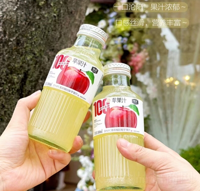 ��ŵ100%ƻ��֭300ml