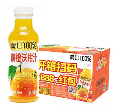 �Ͽ�100%����ָ�֭500mlx15ƿ